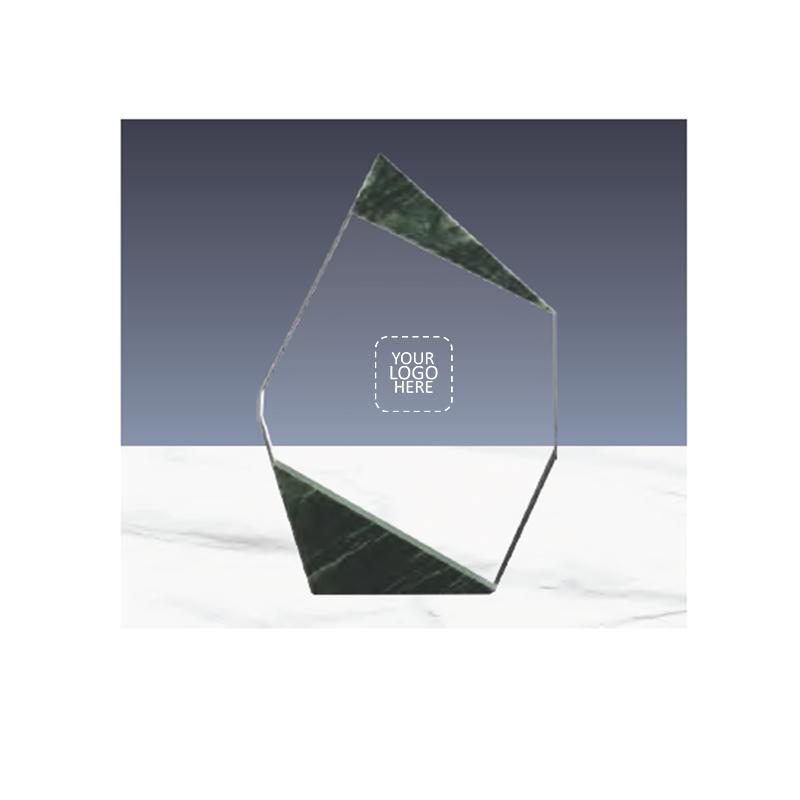 Crystal and Marble Awards with Logo